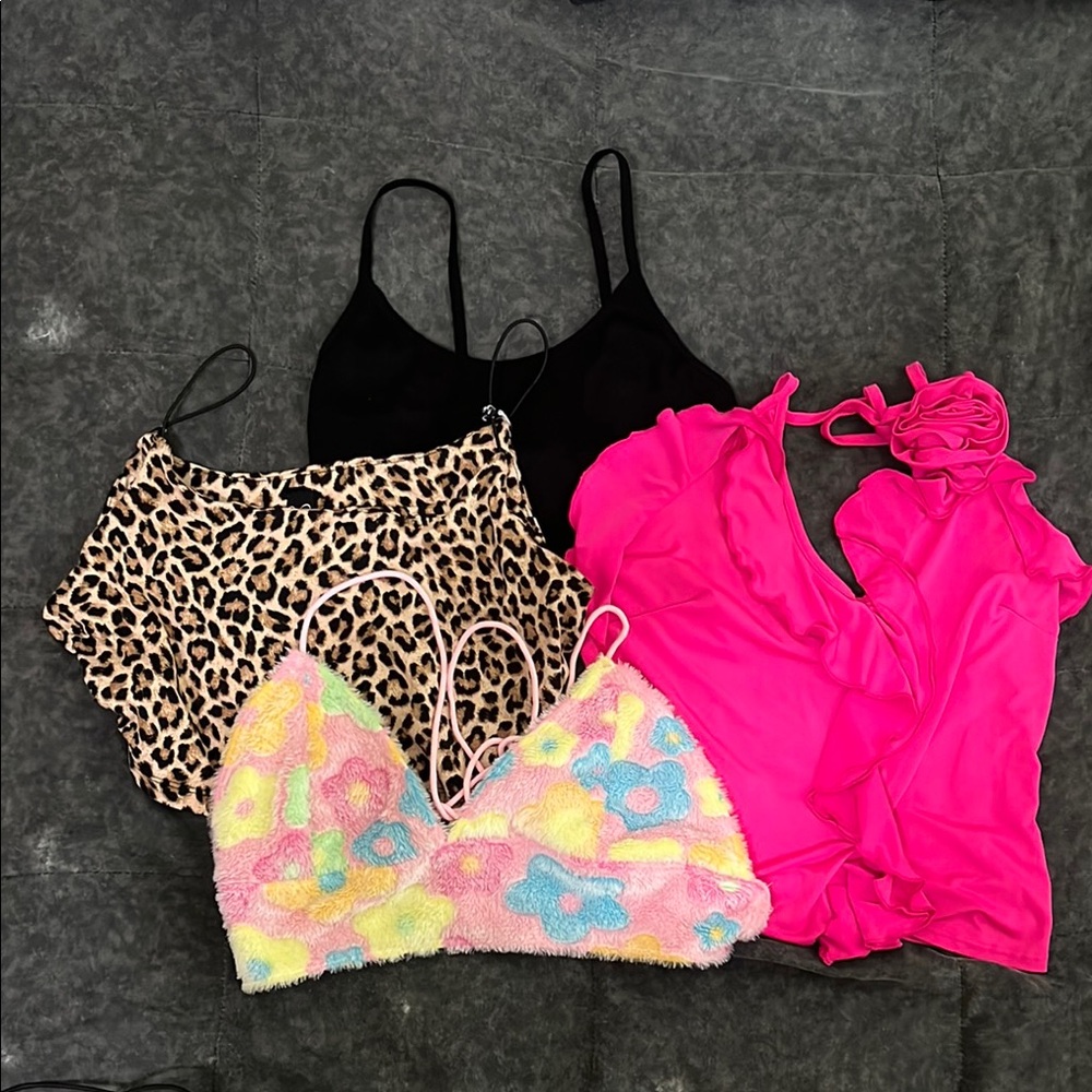 Vibrant Women's Top Collection (10 Items)